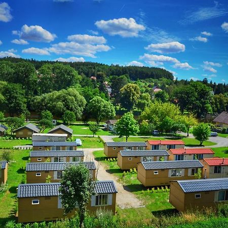 Camping Prima Hotel Týn nad Vltavou Exterior foto