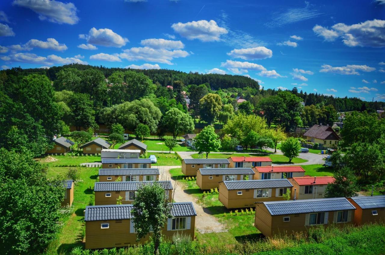 Camping Prima Hotel Týn nad Vltavou Exterior foto