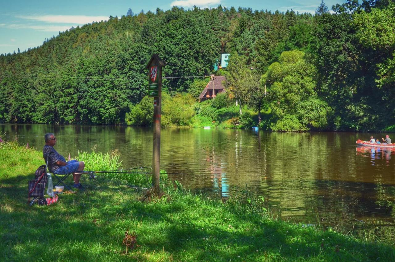 Camping Prima Hotel Týn nad Vltavou Exterior foto